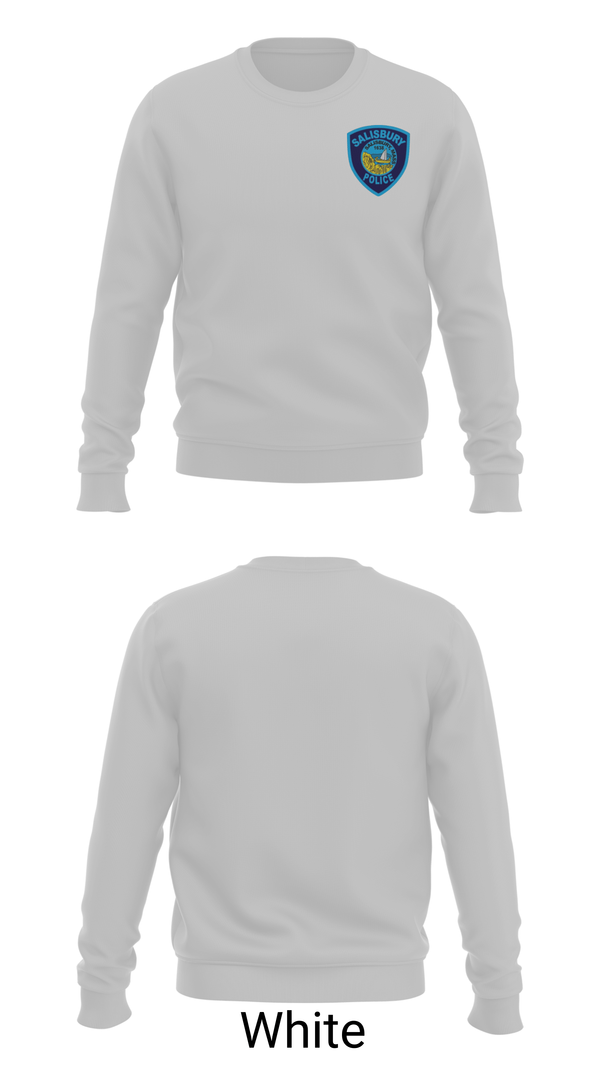 Crew Neck Sweatshirt, Salisbury Police, Police, Teamtime, Team time, sublimation, custom sports apparel, team uniforms, spirit wear, spiritwear, sports uniforms, custom shirts, team store, custom team store, fundraiser sports, apparel fundraiser