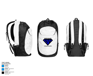 Gear Bag, Sauk Valley Wrestling Club, Wrestling, Teamtime, Team time, sublimation, custom sports apparel, team uniforms, spirit wear, spiritwear, sports uniforms, custom shirts, team store, custom team store, fundraiser sports, apparel fundraiser