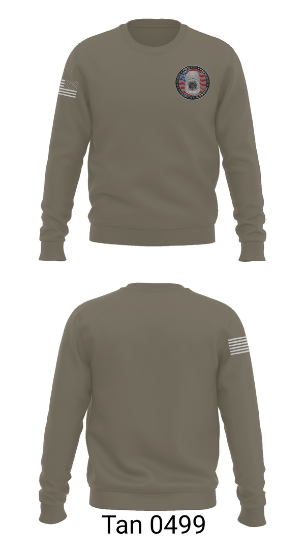 Crew Neck Sweatshirt, Park Ranger, Police, Teamtime, Team time, sublimation, custom sports apparel, team uniforms, spirit wear, spiritwear, sports uniforms, custom shirts, team store, custom team store, fundraiser sports, apparel fundraiser