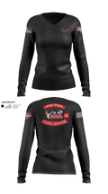 Old School Guide Service 17120753 Women's Long Sleeve V-neck Shirt - 21