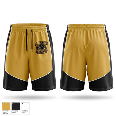 Anahuac Lady Panthers Athletic Shorts With Pockets - 1