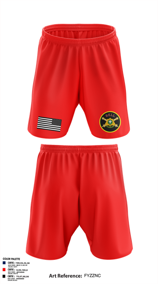 Athletic Shorts With Pockets, Fire’s Squadron 2nd SCR, , Teamtime, Team time, sublimation, custom sports apparel, team uniforms, spirit wear, spiritwear, sports uniforms, custom shirts, team store, custom team store, fundraiser sports, apparel fundraiser
