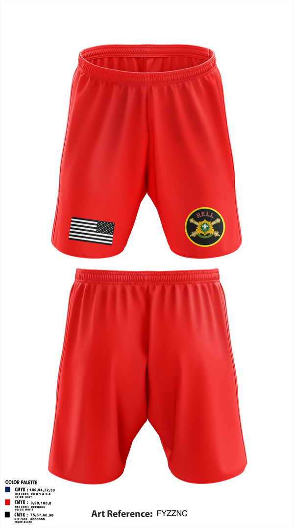 Athletic Shorts With Pockets, Fire’s Squadron 2nd SCR, , Teamtime, Team time, sublimation, custom sports apparel, team uniforms, spirit wear, spiritwear, sports uniforms, custom shirts, team store, custom team store, fundraiser sports, apparel fundraiser