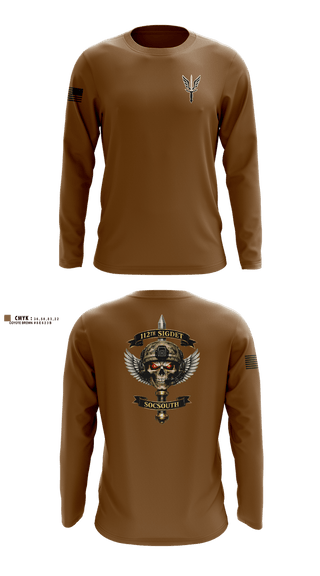 Long Sleeve Performance Shirt, 112 SIGDET, Army, Teamtime, Team time, sublimation, custom sports apparel, team uniforms, spirit wear, spiritwear, sports uniforms, custom shirts, team store, custom team store, fundraiser sports, apparel fundraiser