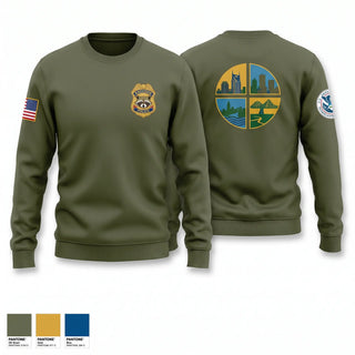 Crew Neck Sweatshirt, POLICE ICE, Police, Teamtime, Team time, sublimation, custom sports apparel, team uniforms, spirit wear, spiritwear, sports uniforms, custom shirts, team store, custom team store, fundraiser sports, apparel fundraiser