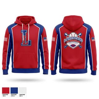 Hoodie, Lakewood Youth Baseball Association, Baseball, Teamtime, Team time, sublimation, custom sports apparel, team uniforms, spirit wear, spiritwear, sports uniforms, custom shirts, team store, custom team store, fundraiser sports, apparel fundraiser