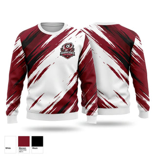 Crew Neck Sweatshirt, Hurricanes, Men's Soccer, Teamtime, Team time, sublimation, custom sports apparel, team uniforms, spirit wear, spiritwear, sports uniforms, custom shirts, team store, custom team store, fundraiser sports, apparel fundraiser