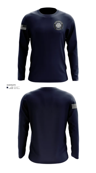 Long Sleeve Performance Shirt, Bartlesville Police Department, Police, Teamtime, Team time, sublimation, custom sports apparel, team uniforms, spirit wear, spiritwear, sports uniforms, custom shirts, team store, custom team store, fundraiser sports, apparel fundraiser