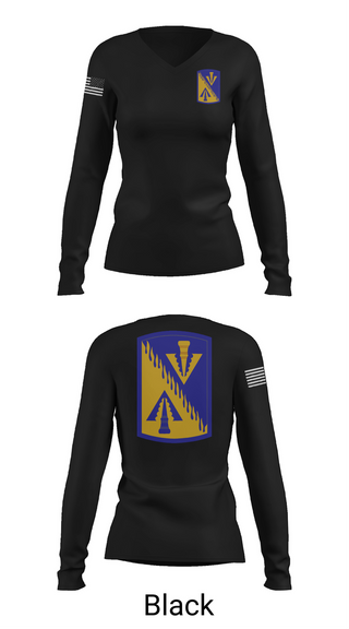 Womens Long Sleeve Vneck Shirt, 128th Aviation Brigade, Army, Teamtime, Team time, sublimation, custom sports apparel, team uniforms, spirit wear, spiritwear, sports uniforms, custom shirts, team store, custom team store, fundraiser sports, apparel fundraiser