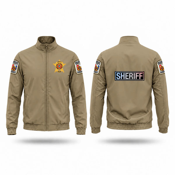 Windbreaker, WALLER COUNTY SHERIFF, Police, Teamtime, Team time, sublimation, custom sports apparel, team uniforms, spirit wear, spiritwear, sports uniforms, custom shirts, team store, custom team store, fundraiser sports, apparel fundraiser