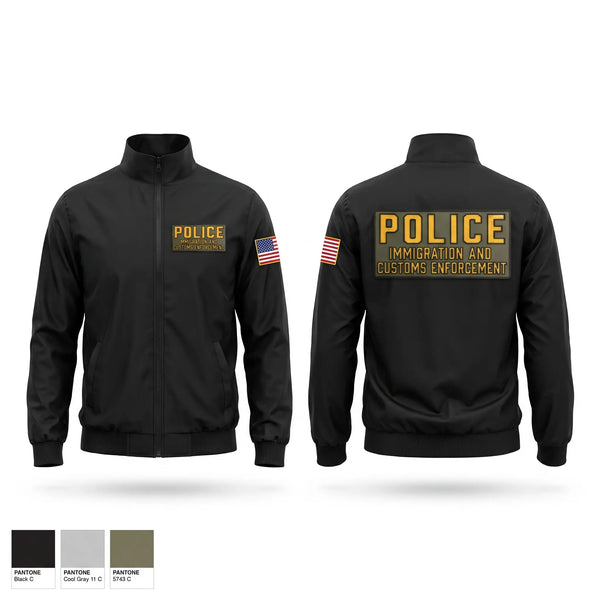 Windbreaker, DHS/ICE, Police, Teamtime, Team time, sublimation, custom sports apparel, team uniforms, spirit wear, spiritwear, sports uniforms, custom shirts, team store, custom team store, fundraiser sports, apparel fundraiser