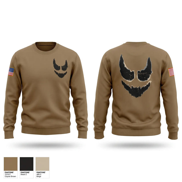 Crew Neck Sweatshirt, 1-2 Half Attack, Army, Teamtime, Team time, sublimation, custom sports apparel, team uniforms, spirit wear, spiritwear, sports uniforms, custom shirts, team store, custom team store, fundraiser sports, apparel fundraiser
