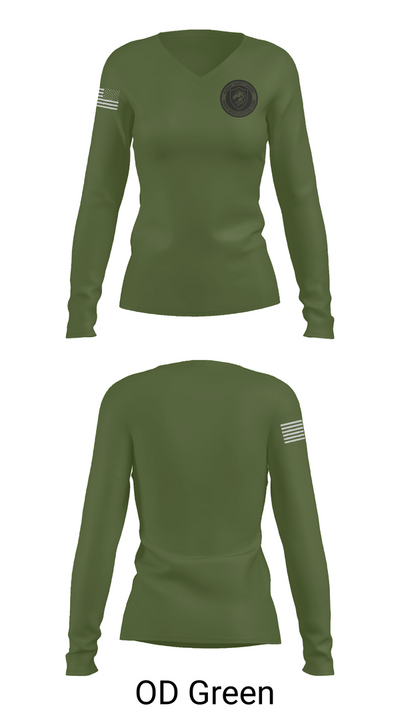 Crisis negotiation team 79113542 Women's Long Sleeve V-neck Shirt - 54