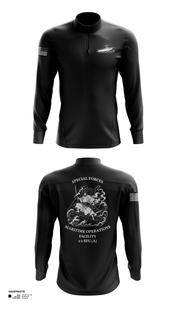 Quarter Zip Jacket, MOF/MOPO, Army, Teamtime, Team time, sublimation, custom sports apparel, team uniforms, spirit wear, spiritwear, sports uniforms, custom shirts, team store, custom team store, fundraiser sports, apparel fundraiser