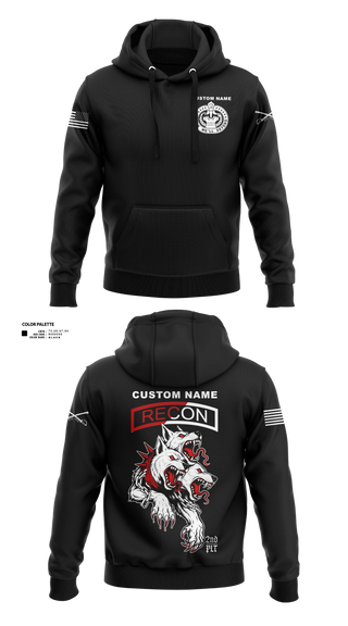 Hoodie, Assassin Troop, 2-15 CAV, Army, Teamtime, Team time, sublimation, custom sports apparel, team uniforms, spirit wear, spiritwear, sports uniforms, custom shirts, team store, custom team store, fundraiser sports, apparel fundraiser