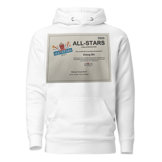 Unisex Hoodie - 1 - White
