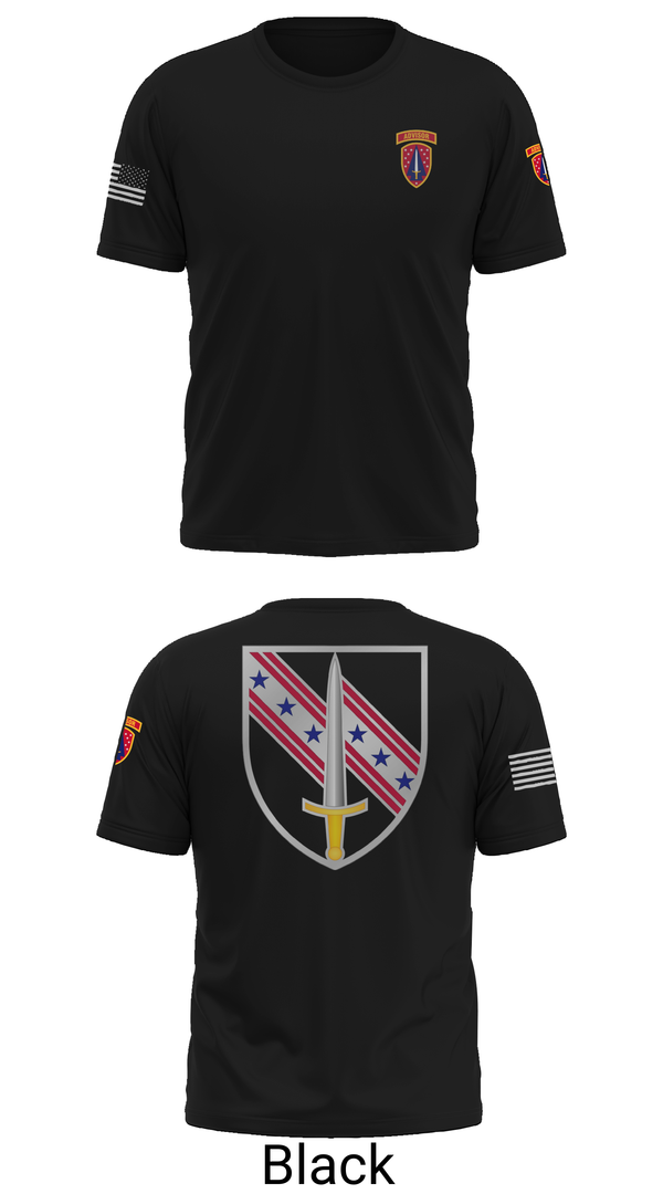Old School Cotton Feel Shirt, 6/54th SFAB, National Guard, Teamtime, Team time, sublimation, custom sports apparel, team uniforms, spirit wear, spiritwear, sports uniforms, custom shirts, team store, custom team store, fundraiser sports, apparel fundraiser