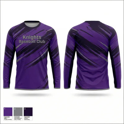 Knights Baseball Club 32810322 Long Sleeve Performance Shirt 1