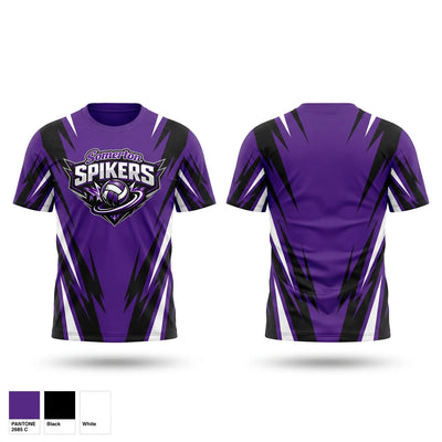 Somerton spikers Short Sleeve Performance Shirt - 2