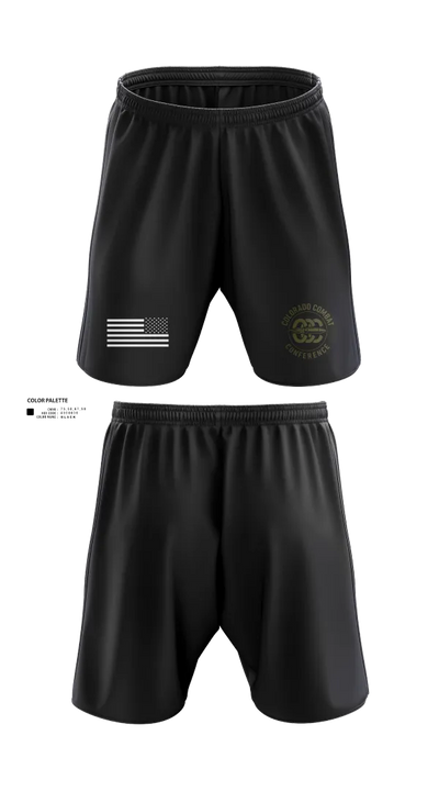 Colorado Combat Conference 90728248 Athletic Shorts With Pockets - 21