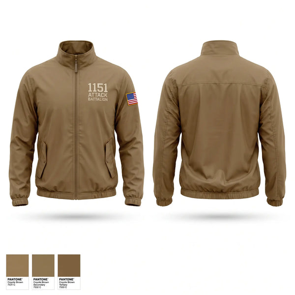 Windbreaker, 1-151 Attack Battalion, Army, Teamtime, Team time, sublimation, custom sports apparel, team uniforms, spirit wear, spiritwear, sports uniforms, custom shirts, team store, custom team store, fundraiser sports, apparel fundraiser