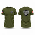Morton Police Department Old School Cotton Feel Shirt - 1