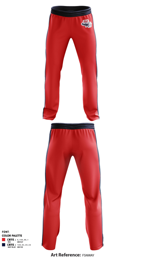 Sweatpants, FYD Tampa Bay Pop Warner, Football, Teamtime, Team time, sublimation, custom sports apparel, team uniforms, spirit wear, spiritwear, sports uniforms, custom shirts, team store, custom team store, fundraiser sports, apparel fundraiser