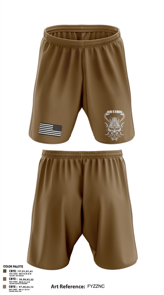 Athletic Shorts With Pockets, 2ND PLATOON ONI, Army, Teamtime, Team time, sublimation, custom sports apparel, team uniforms, spirit wear, spiritwear, sports uniforms, custom shirts, team store, custom team store, fundraiser sports, apparel fundraiser