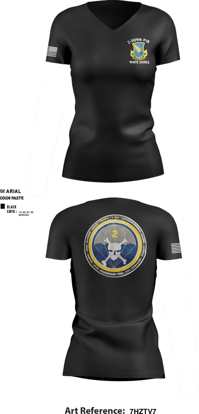 LAZY HELLDIVER 74477476 Women's Short Sleeve V-neck Shirt - 6