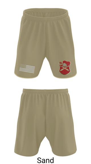 Athletic Shorts With Pockets, Bravo Battery, 6th Battalion, 10th Field Artillery, , Teamtime, Team time, sublimation, custom sports apparel, team uniforms, spirit wear, spiritwear, sports uniforms, custom shirts, team store, custom team store, fundraiser sports, apparel fundraiser