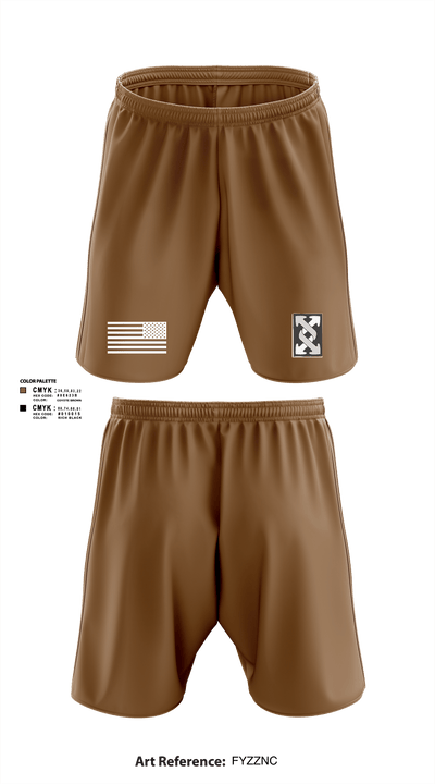 623rd ICTC 25765672 Athletic Shorts With Pockets - 1
