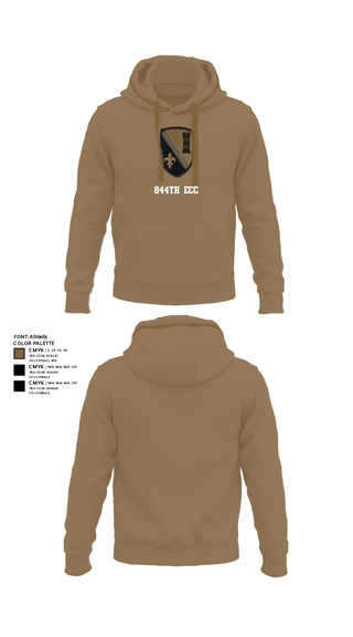 Hoodie, 844th ECC, National Guard, Teamtime, Team time, sublimation, custom sports apparel, team uniforms, spirit wear, spiritwear, sports uniforms, custom shirts, team store, custom team store, fundraiser sports, apparel fundraiser