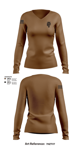 Women's Long Sleeve Vneck Shirt, SGT FIALHO, Police, Teamtime, Team time, sublimation, custom sports apparel, team uniforms, spirit wear, spiritwear, sports uniforms, custom shirts, team store, custom team store, fundraiser sports, apparel fundraiser