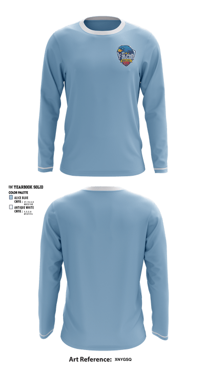 FALCONS 89306694 Long Sleeve Performance Shirt - 1