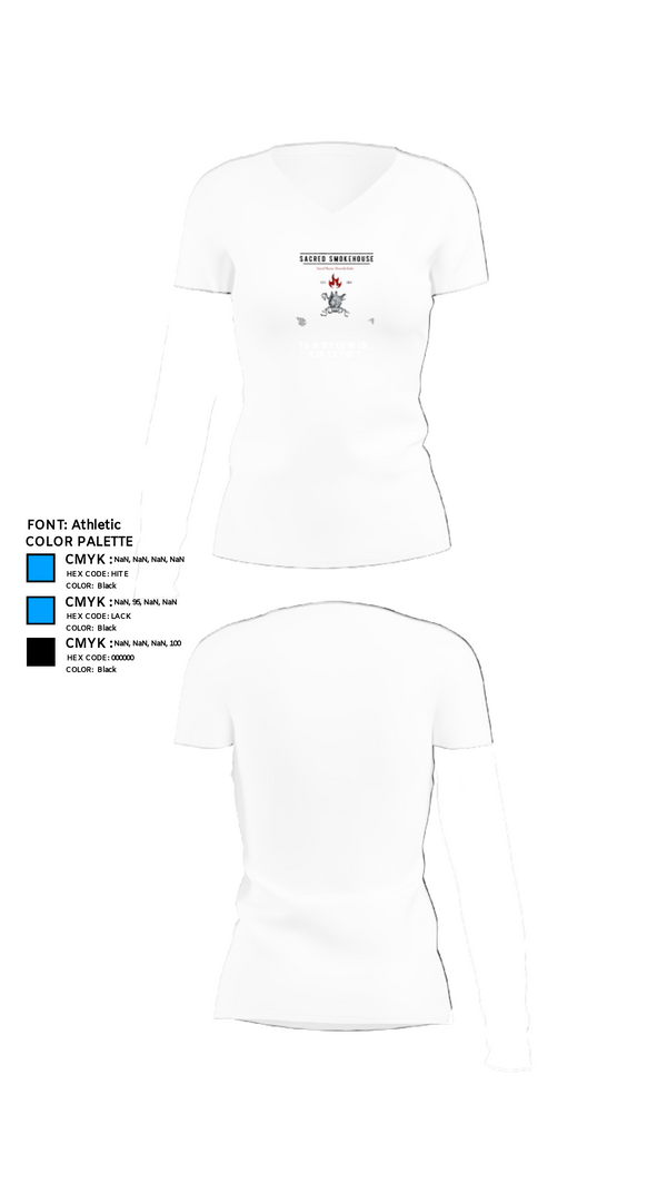 Women's Short Sleeve Vneck Shirt, Trinity Church, Northport, , Teamtime, Team time, sublimation, custom sports apparel, team uniforms, spirit wear, spiritwear, sports uniforms, custom shirts, team store, custom team store, fundraiser sports, apparel fundraiser
