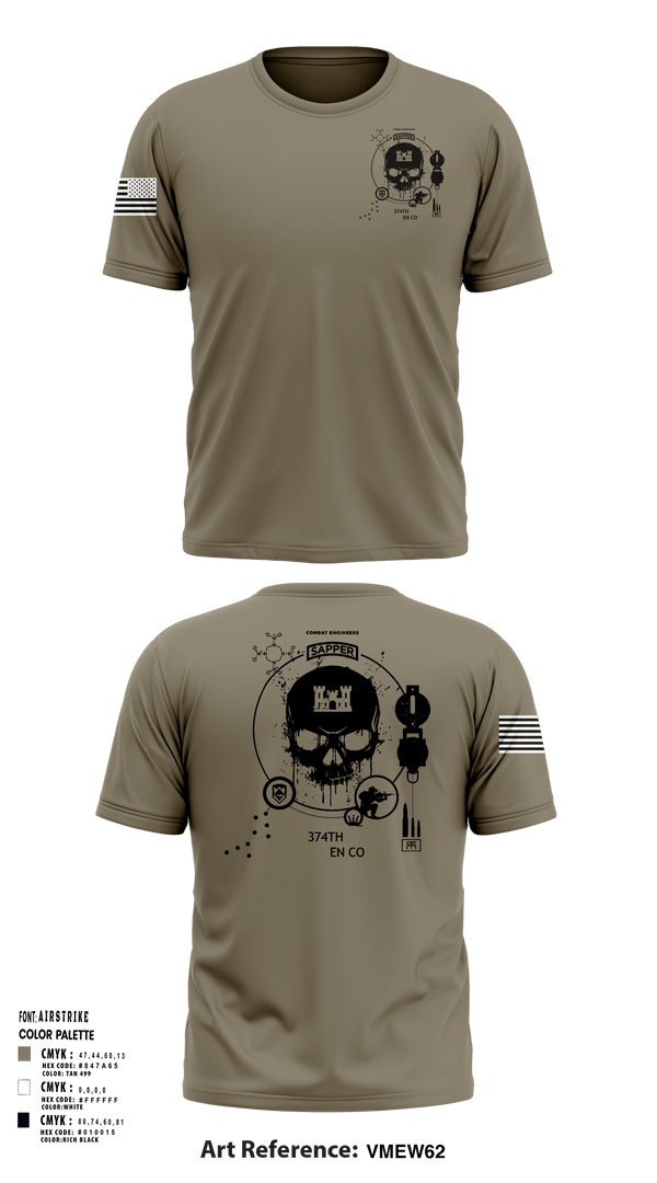 Short Sleeve Performance Shirt, 374TH CECI, Army, Teamtime, Team time, sublimation, custom sports apparel, team uniforms, spirit wear, spiritwear, sports uniforms, custom shirts, team store, custom team store, fundraiser sports, apparel fundraiser