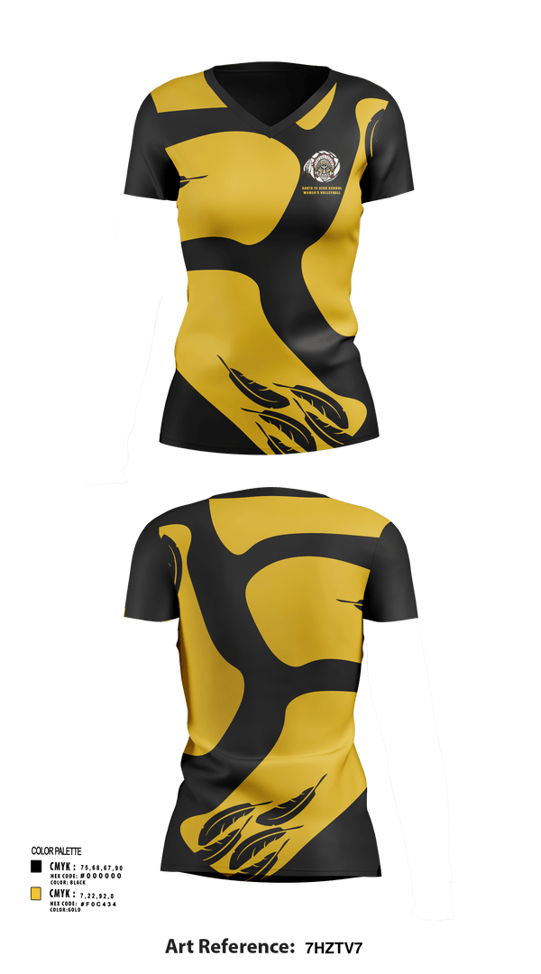 Short Sleeve Performance Shirt, Santa Fe High School, Women's Volleyball, Teamtime, Team time, sublimation, custom sports apparel, team uniforms, spirit wear, spiritwear, sports uniforms, custom shirts, team store, custom team store, fundraiser sports, apparel fundraiser