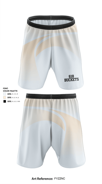 618 BUCKETS 28739211 Athletic Shorts With Pockets - 1