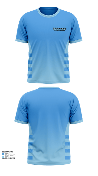 Short Sleeve Performance Shirt, Rockets, Men's Basketball, Teamtime, Team time, sublimation, custom sports apparel, team uniforms, spirit wear, spiritwear, sports uniforms, custom shirts, team store, custom team store, fundraiser sports, apparel fundraiser