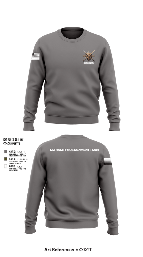 Crew Neck Sweatshirt, National Guard Marksmanship Training Center, National Guard, Teamtime, Team time, sublimation, custom sports apparel, team uniforms, spirit wear, spiritwear, sports uniforms, custom shirts, team store, custom team store, fundraiser sports, apparel fundraiser