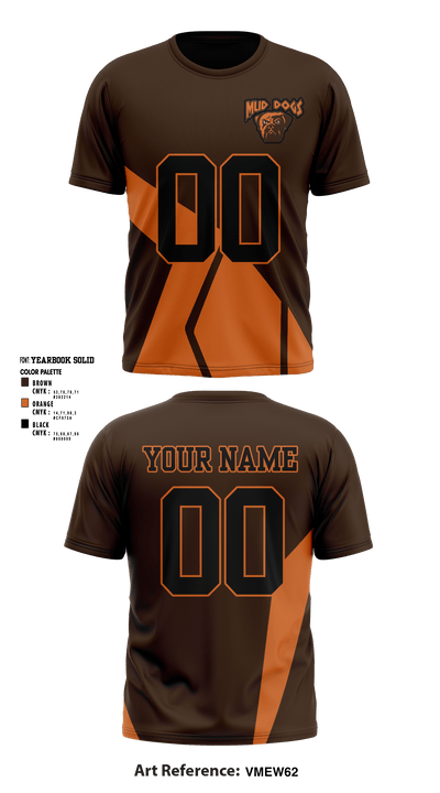 Mud dogs 80113127 Short Sleeve Performance Shirt - 1