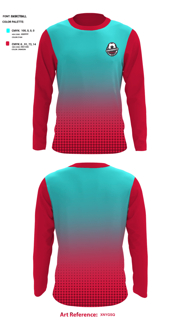 Long Sleeve Performance Shirt, Condominio FC, Men's Soccer, Teamtime, Team time, sublimation, custom sports apparel, team uniforms, spirit wear, spiritwear, sports uniforms, custom shirts, team store, custom team store, fundraiser sports, apparel fundraiser