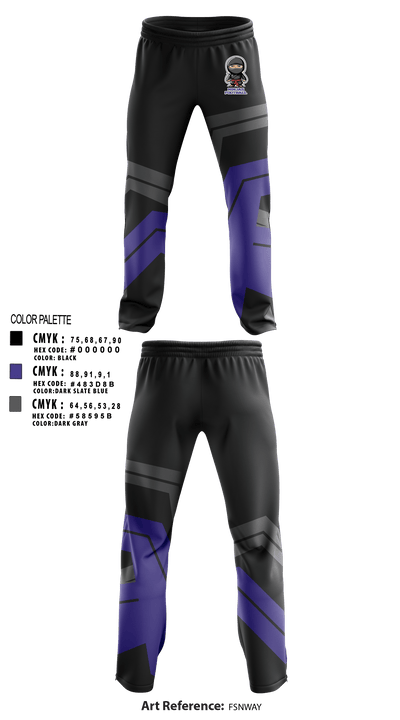 Ninjas 18629582 Sweatpants - 1