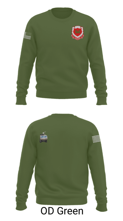 185th Engineer Support Company 57243184 Crew Neck Sweatshirt - 45