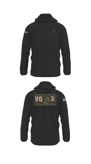 Windbreaker, VQ-3 DET TRVS, Navy, Teamtime, Team time, sublimation, custom sports apparel, team uniforms, spirit wear, spiritwear, sports uniforms, custom shirts, team store, custom team store, fundraiser sports, apparel fundraiser