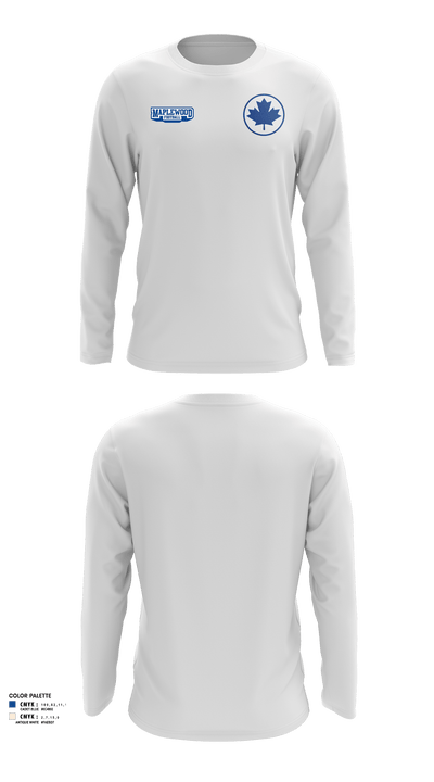 MAPLEWOOD FOOTBALL 88193662 Long Sleeve Performance Shirt - 15