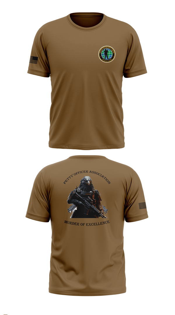 Old School Cotton Feel Shirt, Center for Security Forces Detachment Chesapeake, Navy, Teamtime, Team time, sublimation, custom sports apparel, team uniforms, spirit wear, spiritwear, sports uniforms, custom shirts, team store, custom team store, fundraiser sports, apparel fundraiser