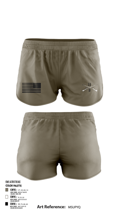 C Co 1-124 Rifle Company 57736053 Ranger Panties - 2