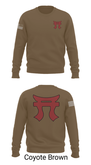 Crew Neck Sweatshirt, 187th Iron Rakkasans, Army, Teamtime, Team time, sublimation, custom sports apparel, team uniforms, spirit wear, spiritwear, sports uniforms, custom shirts, team store, custom team store, fundraiser sports, apparel fundraiser