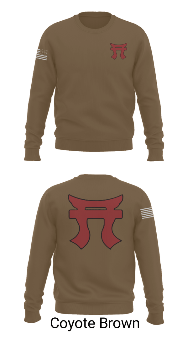 Crew Neck Sweatshirt, 187th Iron Rakkasans, Army, Teamtime, Team time, sublimation, custom sports apparel, team uniforms, spirit wear, spiritwear, sports uniforms, custom shirts, team store, custom team store, fundraiser sports, apparel fundraiser